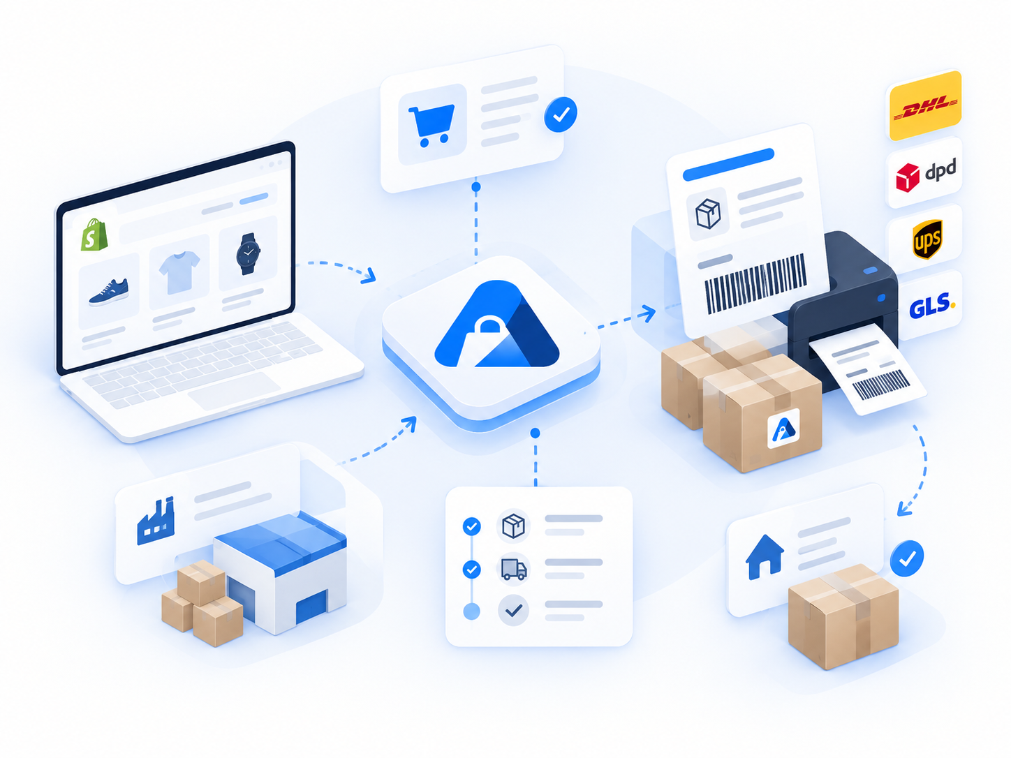 Appsely Software für Online-Handel und Versand