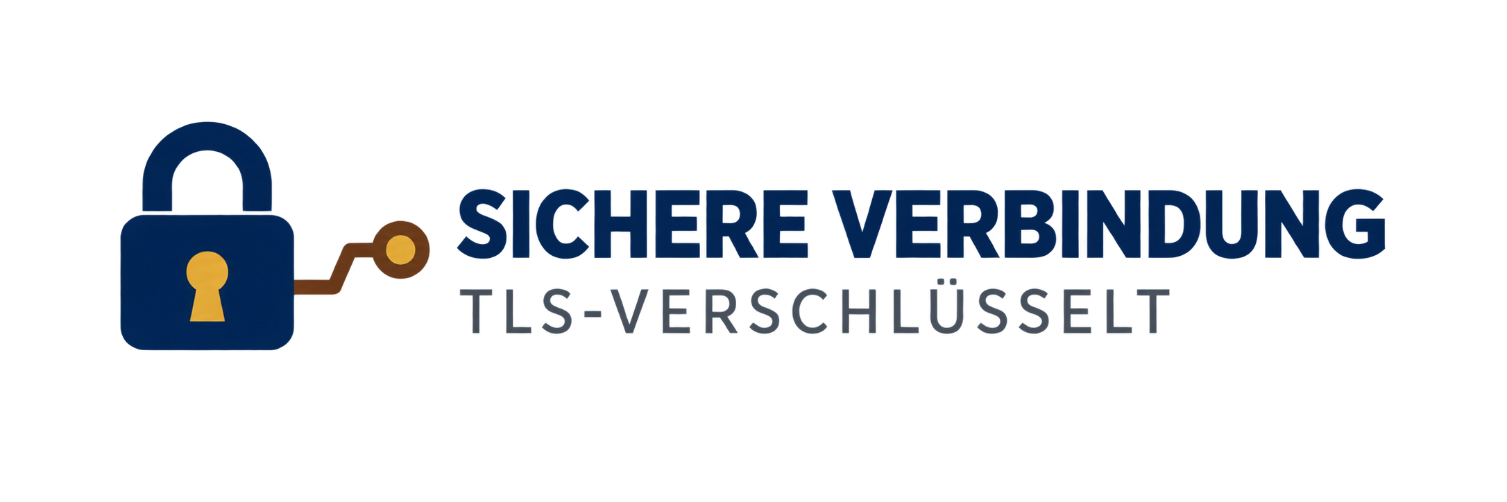 Sichere TLS-verschlüsselte Verbindung